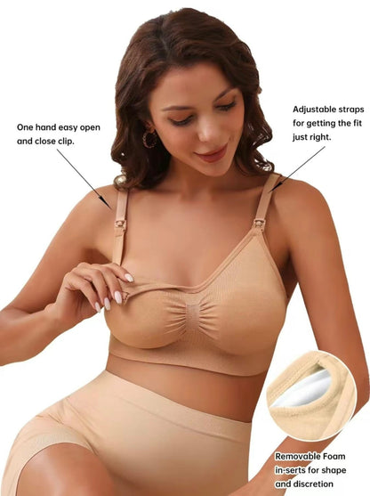 3 Pack Maternity Nursing Bras